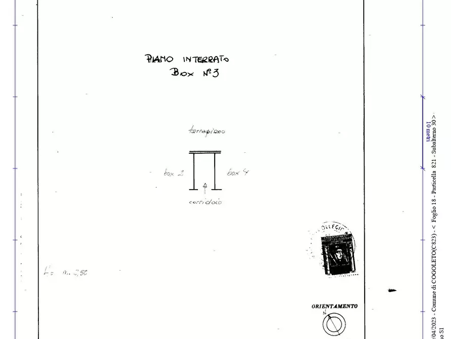 Immagine 6 di Box auto in vendita  in Via Belvedere a Cogoleto