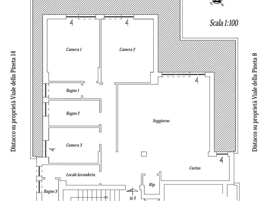 Immagine 25 di Appartamento in vendita  in Viale Della Pineta Di Ostia a Roma