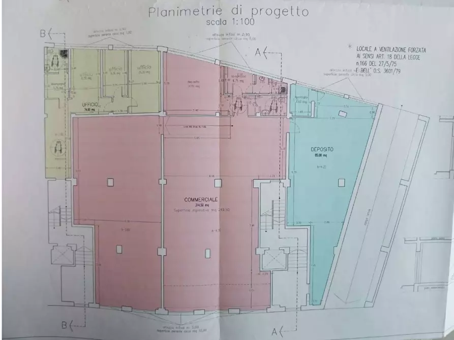 Immagine 1 di Attività commerciale in affitto  in Via Mameli a Cagliari