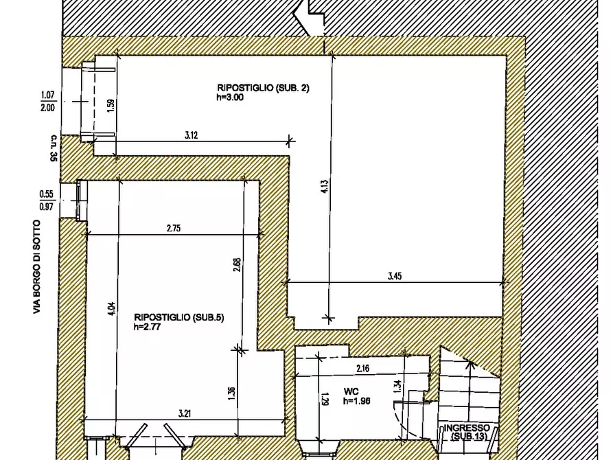 Immagine 2 di Villetta a schiera in vendita  in di Mezzo a Montalcino