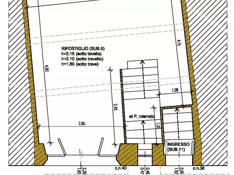 Immagine 15 di Villetta a schiera in vendita  in di Mezzo a Montalcino
