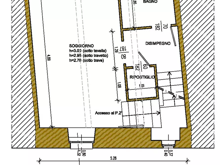 Immagine 16 di Villetta a schiera in vendita  in di Mezzo a Montalcino