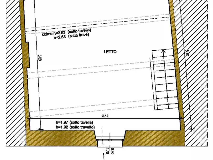 Immagine 17 di Villetta a schiera in vendita  in di Mezzo a Montalcino