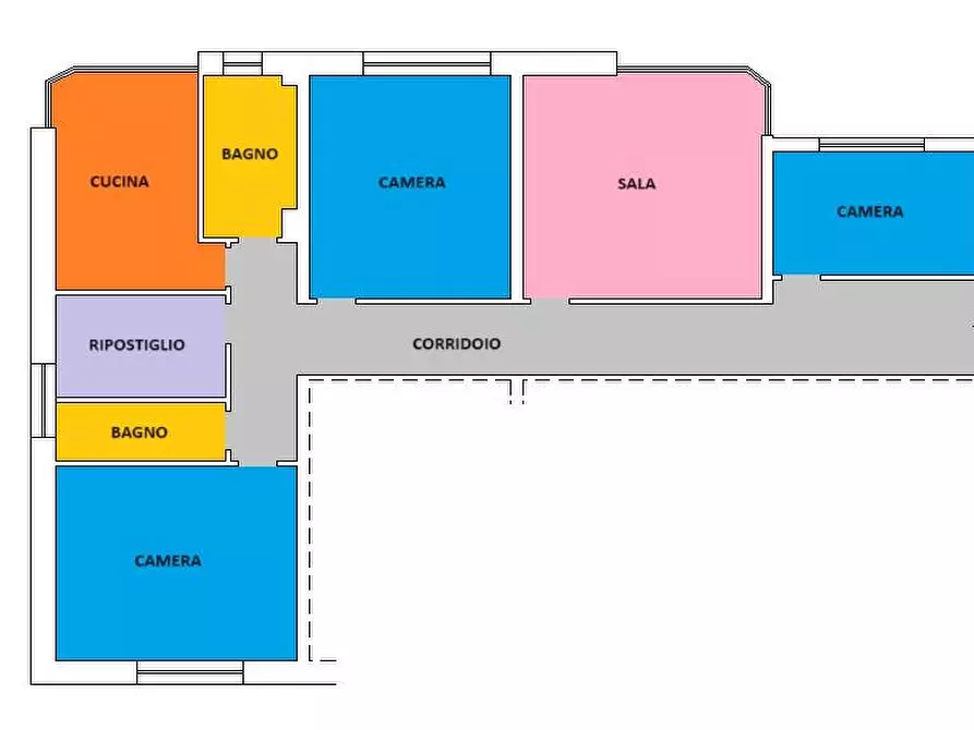 Immagine 26 di Appartamento in vendita  in viale San Francesco a Sassari