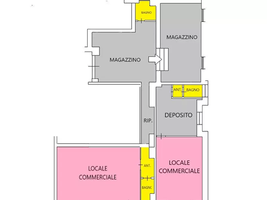 Immagine 23 di Locale commerciale in vendita  in VIA STANIS MANCA a Sassari