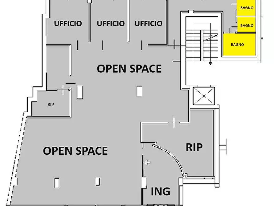 Immagine 11 di Locale commerciale in vendita  in via prunizzedda a Sassari