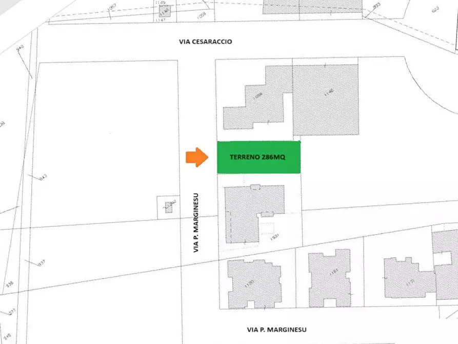 Immagine 5 di Terreno agricolo in vendita  in Pasquale Marginesu a Sassari