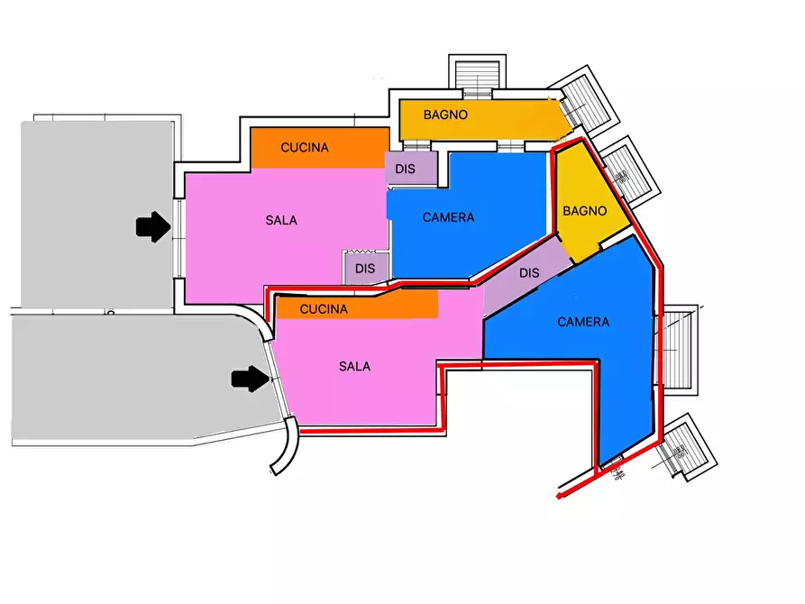 Immagine 15 di Appartamento in vendita  in Via Molise a Castelsardo