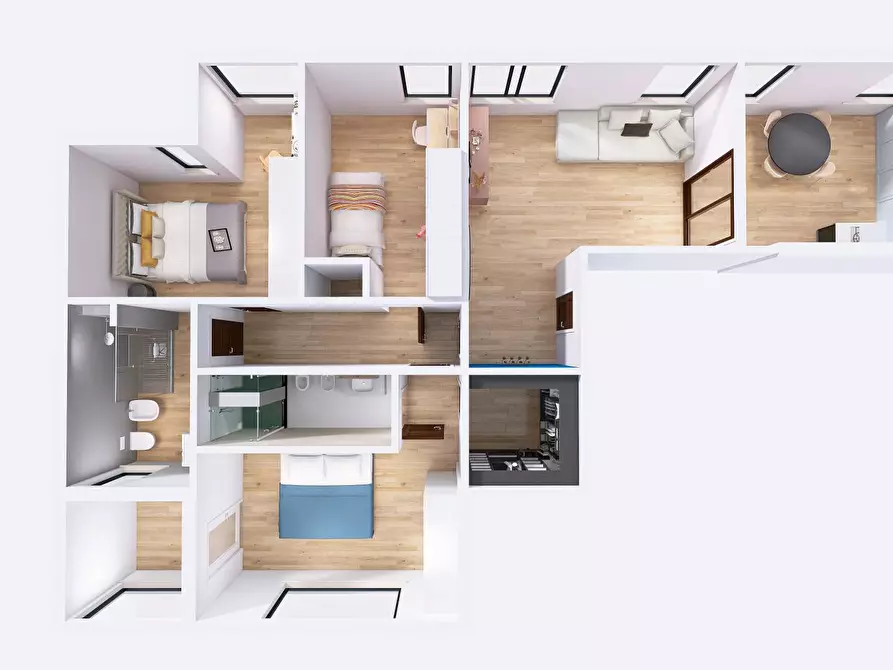 Immagine 25 di Appartamento in vendita  in Via XX Settembre a Cagliari