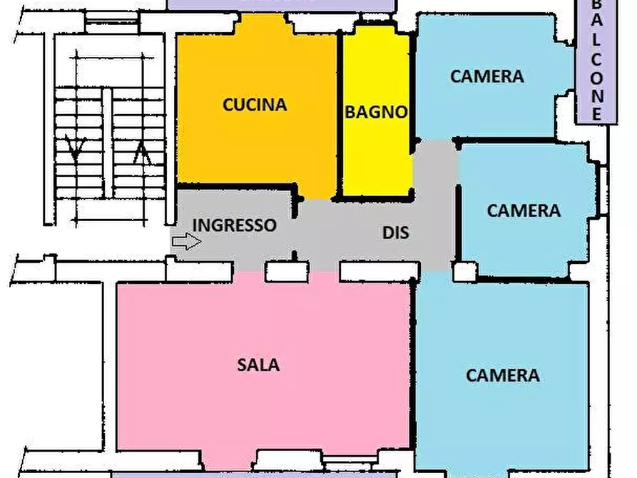 Immagine 30 di Appartamento in vendita  in via Nicolodi a Sassari