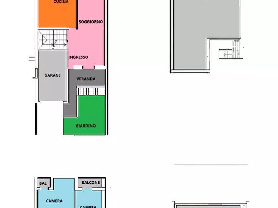 Immagine 29 di Villetta a schiera in vendita  in Via Battista Falchi a Sassari