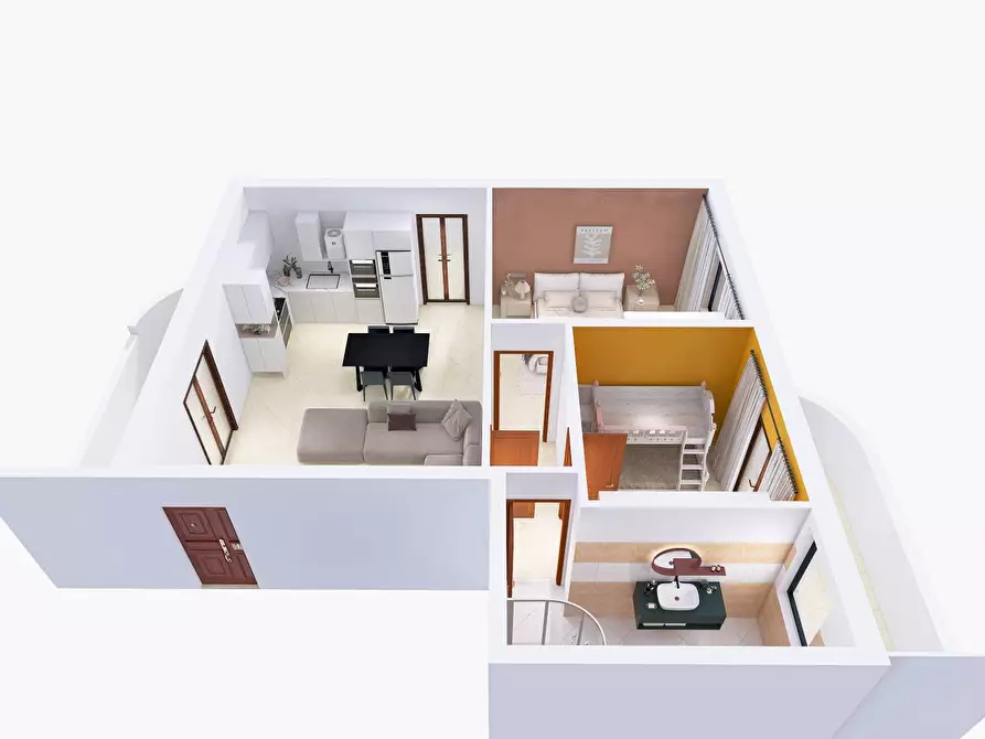 Immagine 24 di Appartamento in vendita  in via Castelsardo a Sassari