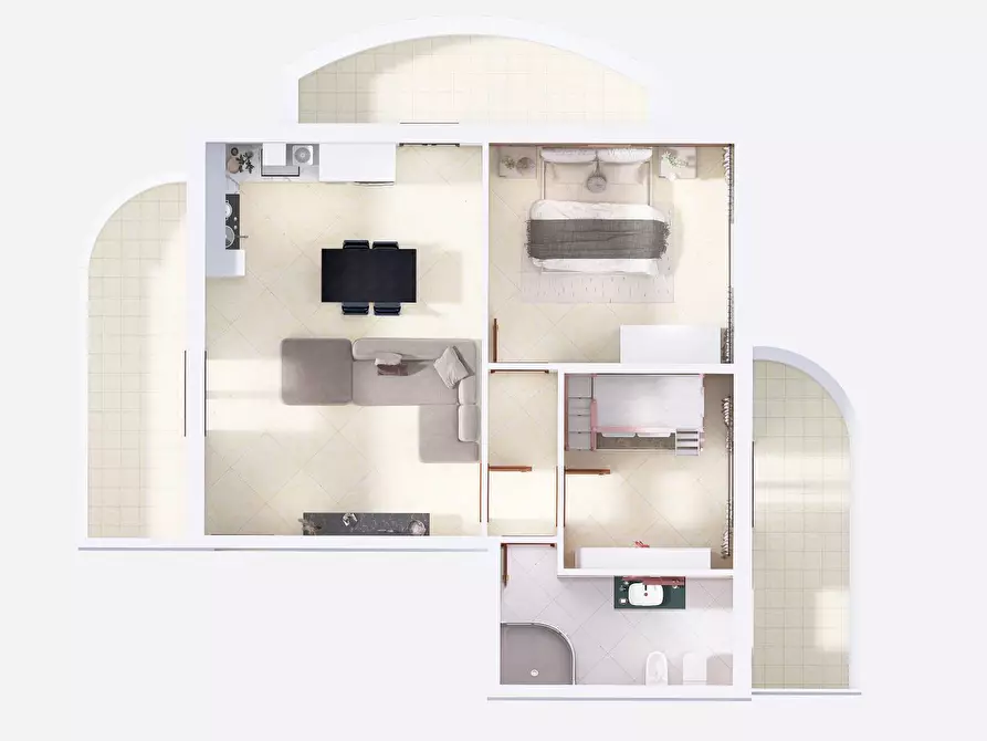 Immagine 25 di Appartamento in vendita  in via Castelsardo a Sassari