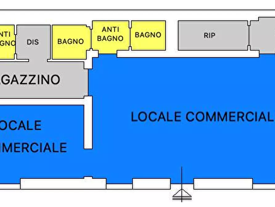 Immagine 15 di Locale commerciale in vendita  in via domenico millelire a Sassari