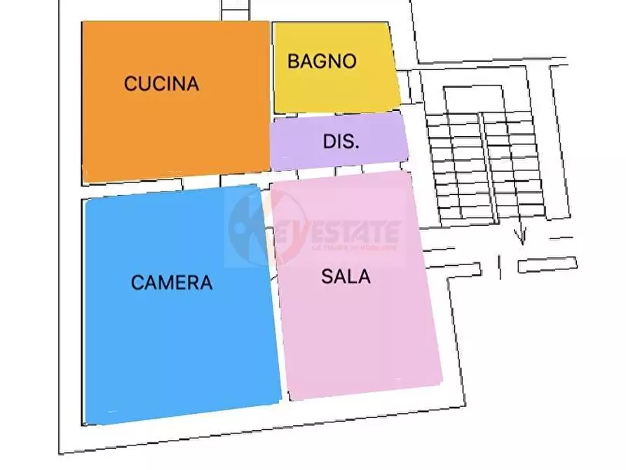 Immagine 23 di Attico in vendita  in Piazza Tola a Sassari