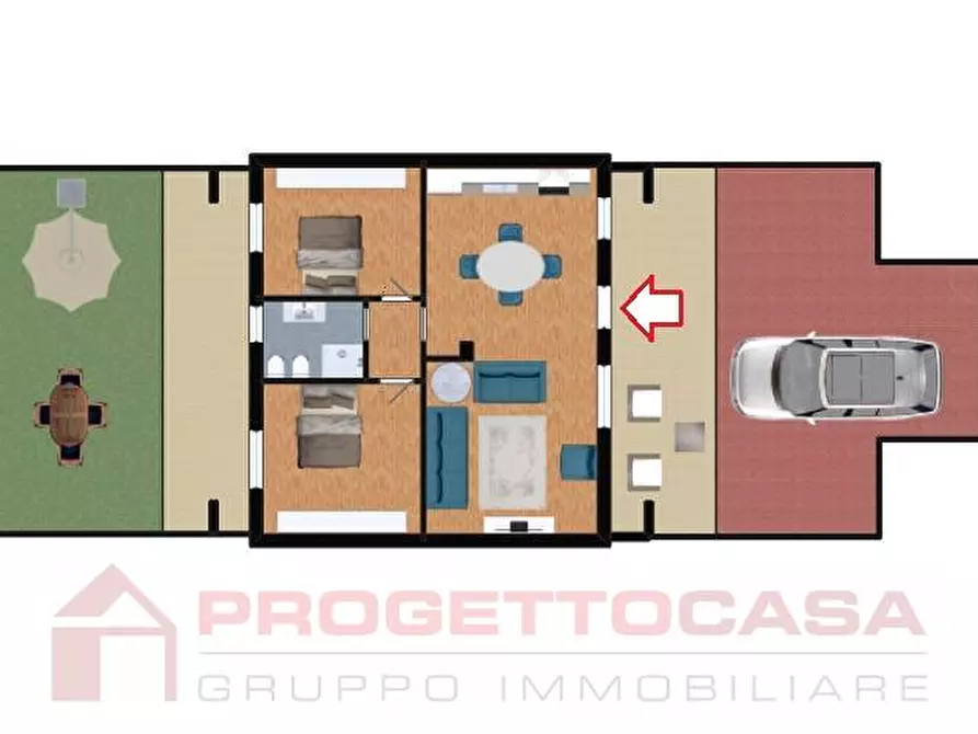 Immagine 4 di Appartamento in vendita  in via umberto saba a Monteprandone