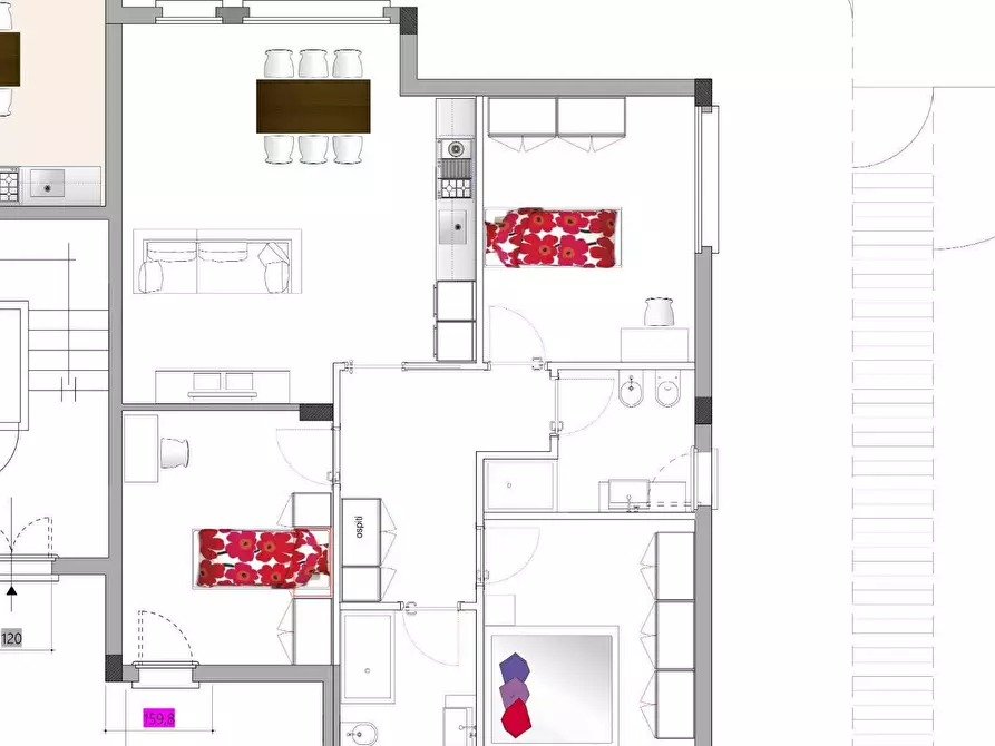 Immagine 4 di Appartamento in vendita  a Monsampolo Del Tronto