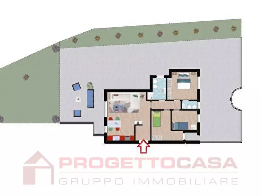 Immagine 4 di Appartamento in vendita  in SALARIA a Spinetoli