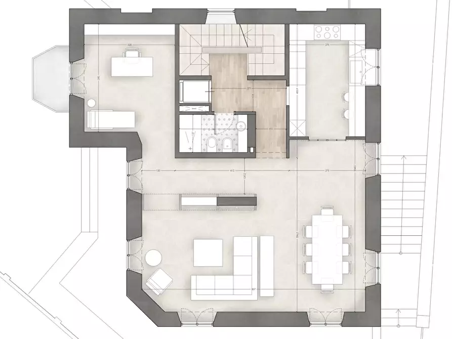 Immagine 14 di Appartamento in vendita  in Via Giovo a Santa Margherita Ligure