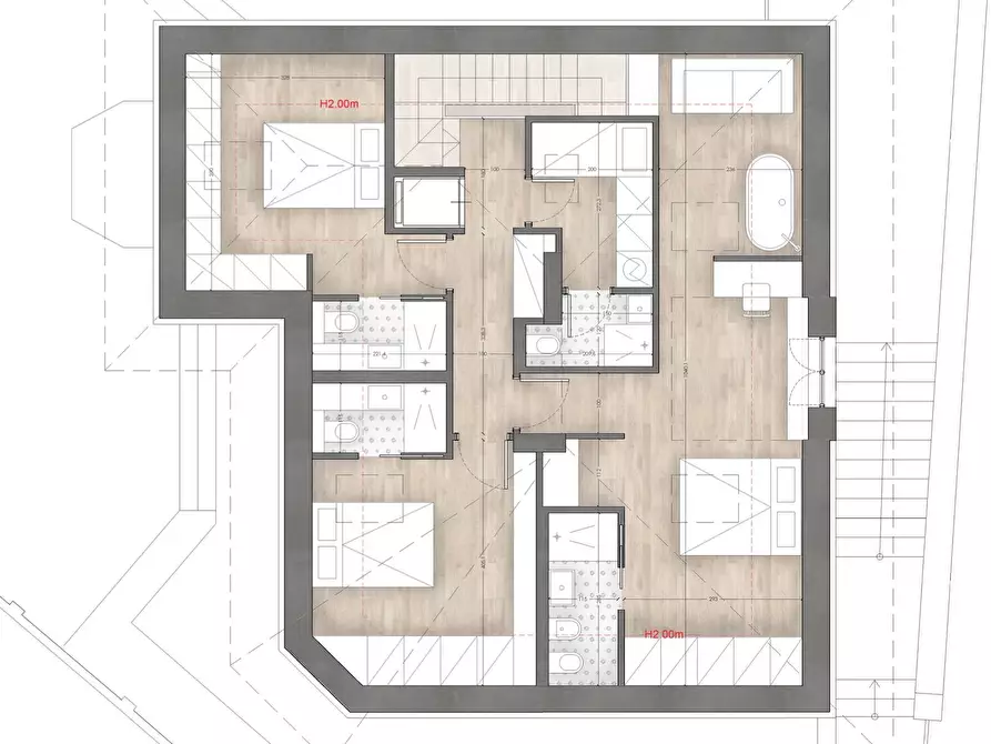 Immagine 15 di Appartamento in vendita  in Via Giovo a Santa Margherita Ligure