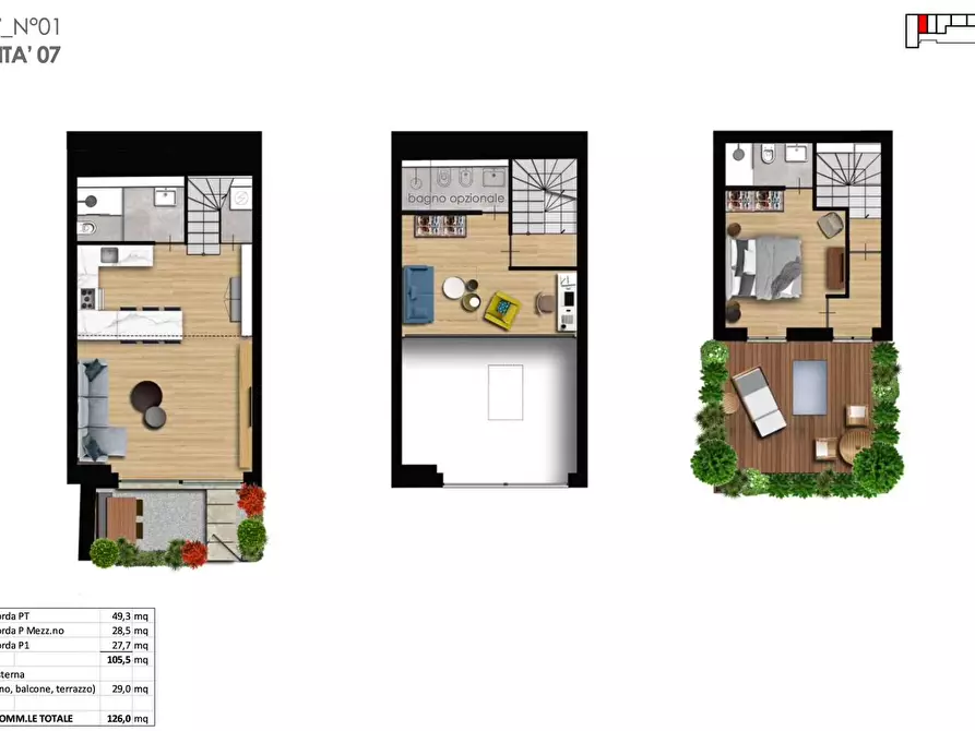 Immagine 15 di Appartamento in vendita  in Via Dogali a Santa Margherita Ligure