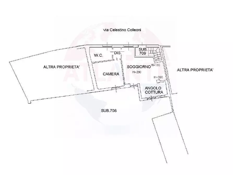 Immagine 22 di Appartamento in vendita  in Via Celestino Colleoni a Martinengo