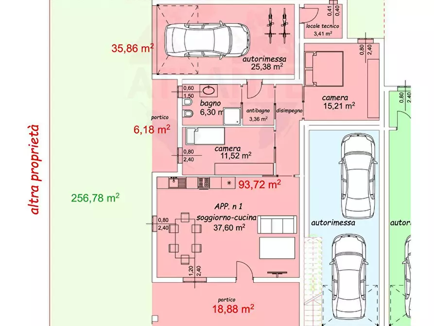 Immagine 16 di Appartamento in vendita  in Via Molino Emili a Maclodio