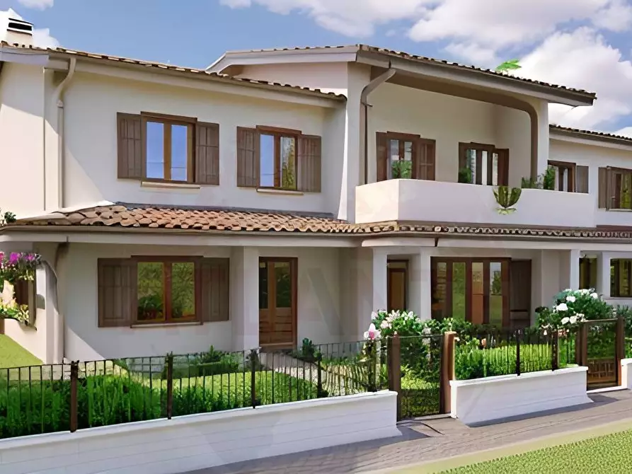 Immagine 7 di Villetta a schiera in vendita  in Via Toscana a Rovato