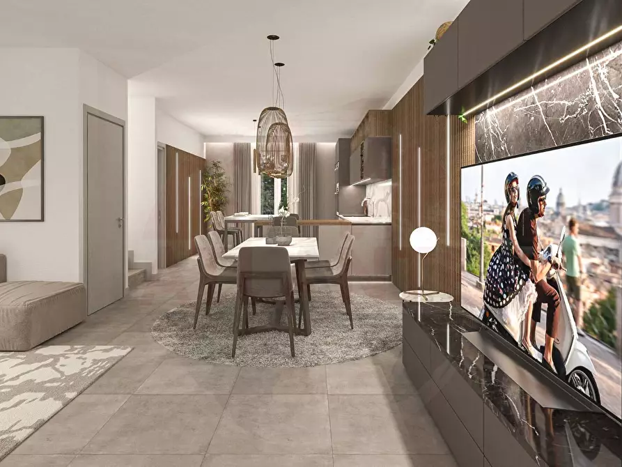 Immagine 22 di Villetta a schiera in vendita  in Via Toscana a Rovato