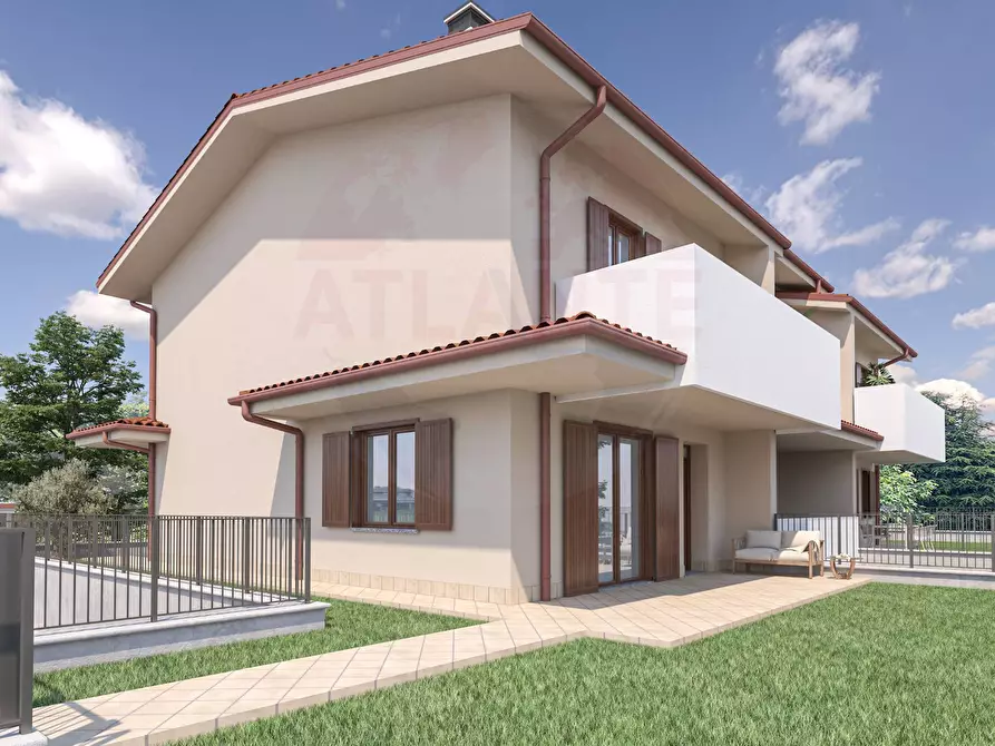 Immagine 20 di Villetta a schiera in vendita  in Via Toscana a Rovato