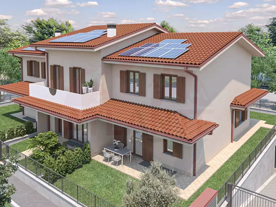 Immagine 22 di Villetta a schiera in vendita  in Via Toscana a Rovato