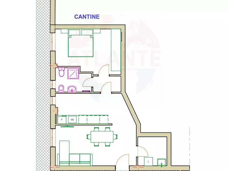 Immagine 15 di Appartamento in vendita  in Via San Defendente a Acqui Terme