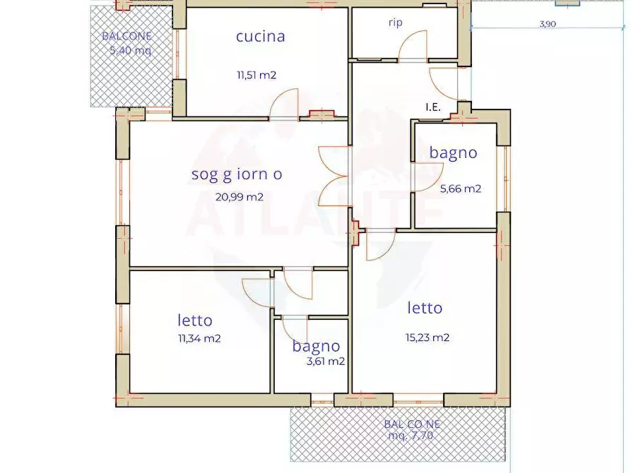 Immagine 16 di Appartamento in vendita  in Via San Defendente a Acqui Terme