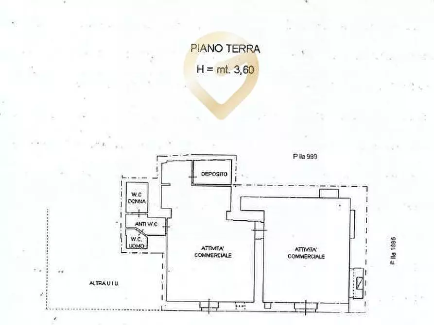 Immagine 9 di Locale commerciale in vendita  in Via De' Gallo a Brindisi