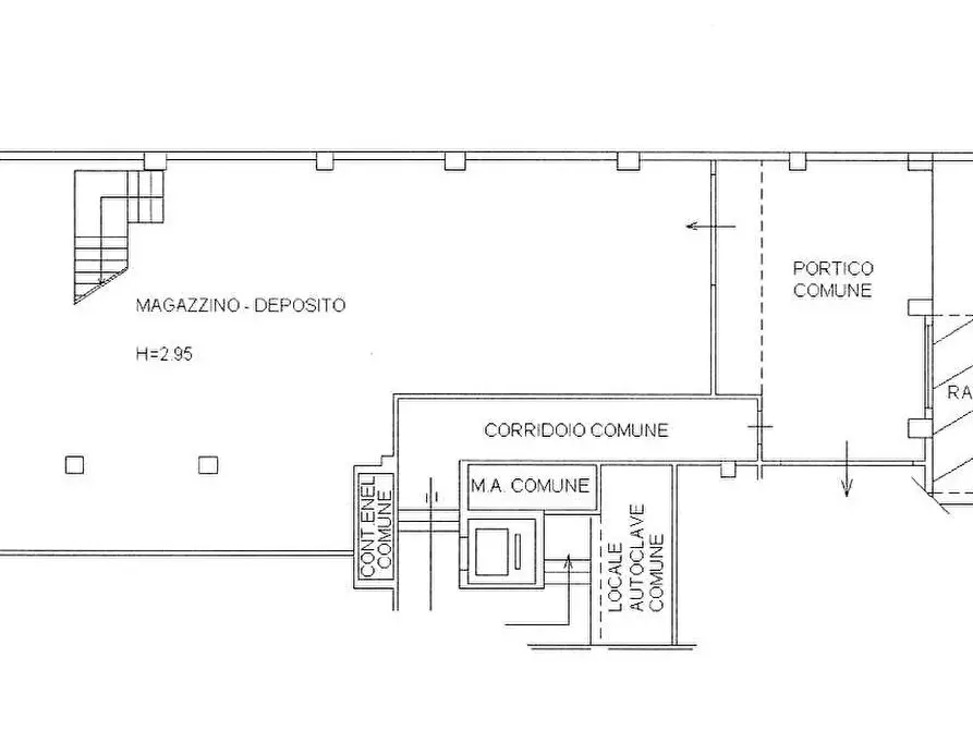 Immagine 15 di Locale commerciale in affitto  in via Cristoforo Colombo a Teramo