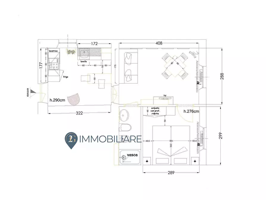 Immagine 22 di Appartamento in vendita  in Via Libertà a Portovenere