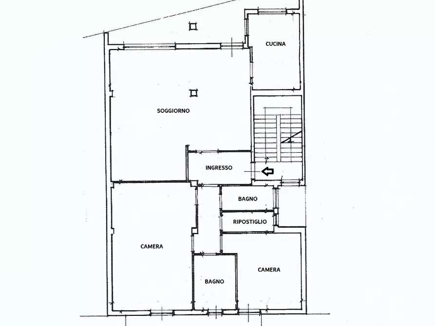 Immagine 3 di Appartamento in vendita  in Via Meridionale a Grassano