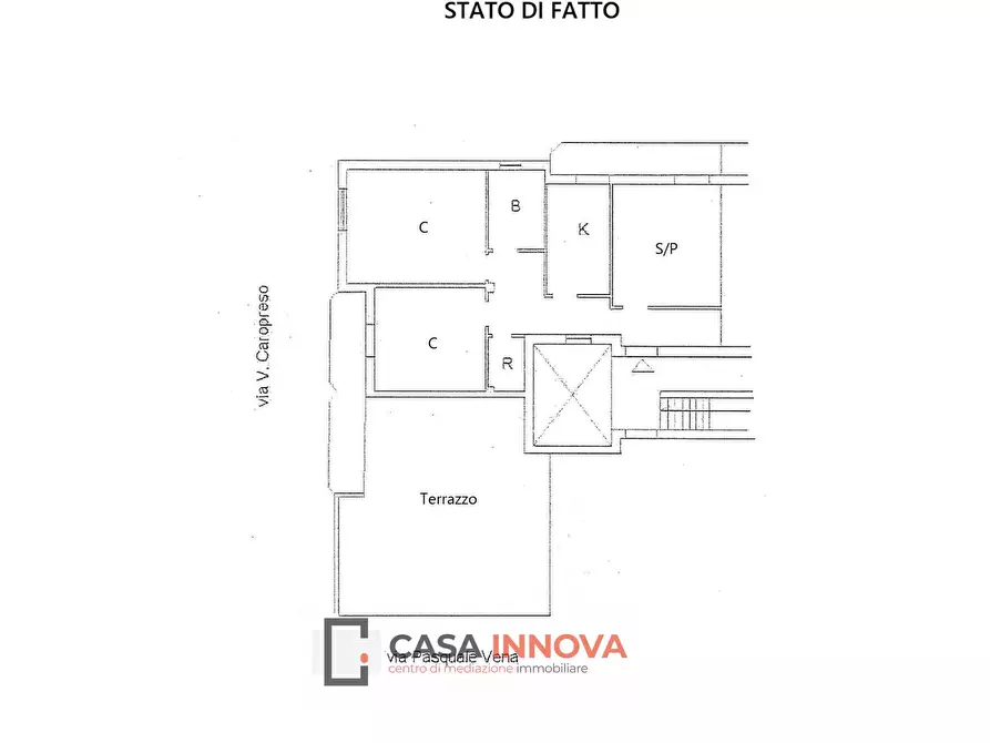 Immagine 28 di Appartamento in vendita  in Via Pasquale Vena a Matera