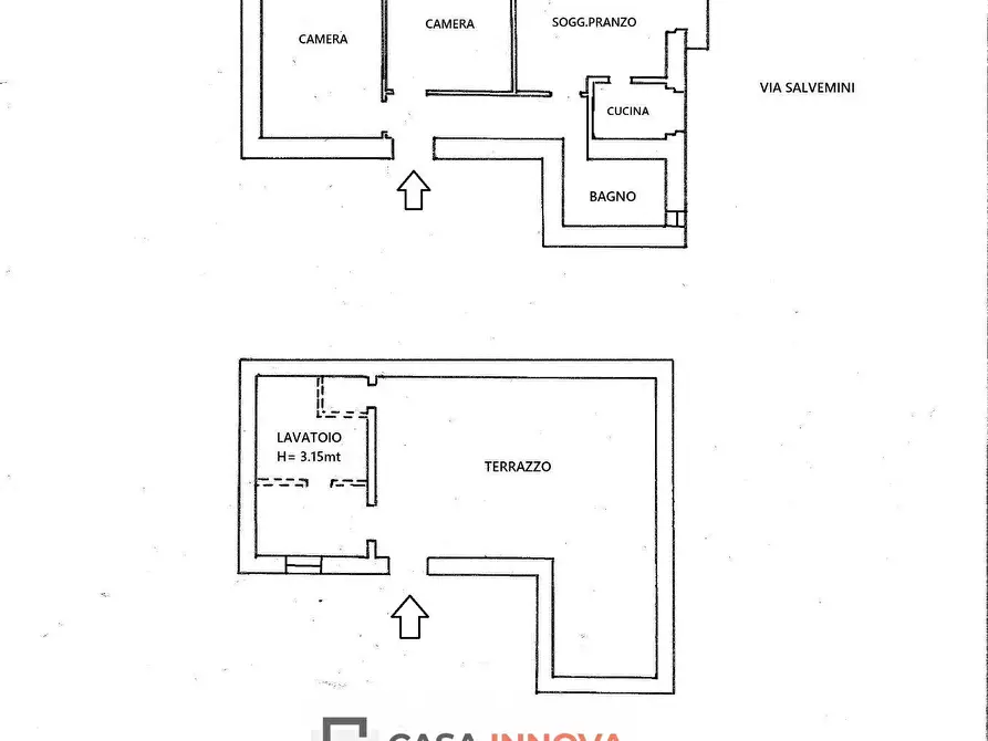 Immagine 29 di Appartamento in vendita  in Via Gaetano Salvemini a Matera