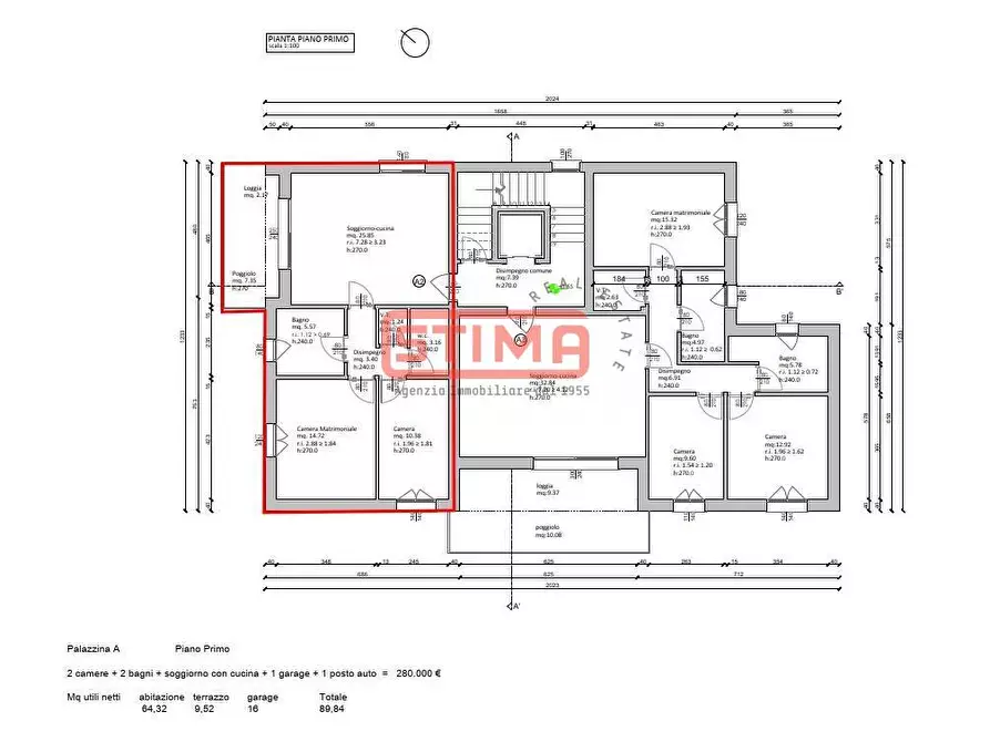 Immagine 17 di Appartamento in vendita  a Treviso
