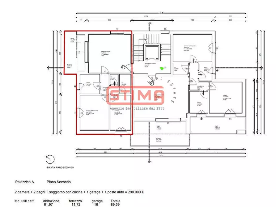 Immagine 18 di Appartamento in vendita  a Treviso