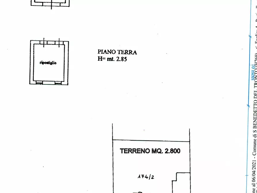 Immagine 13 di Casa indipendente in vendita  a San Benedetto Del Tronto