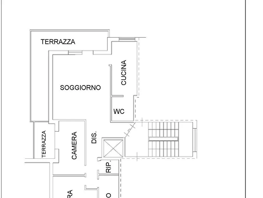 Immagine 24 di Appartamento in vendita  in VIA BEVERINO a Roma