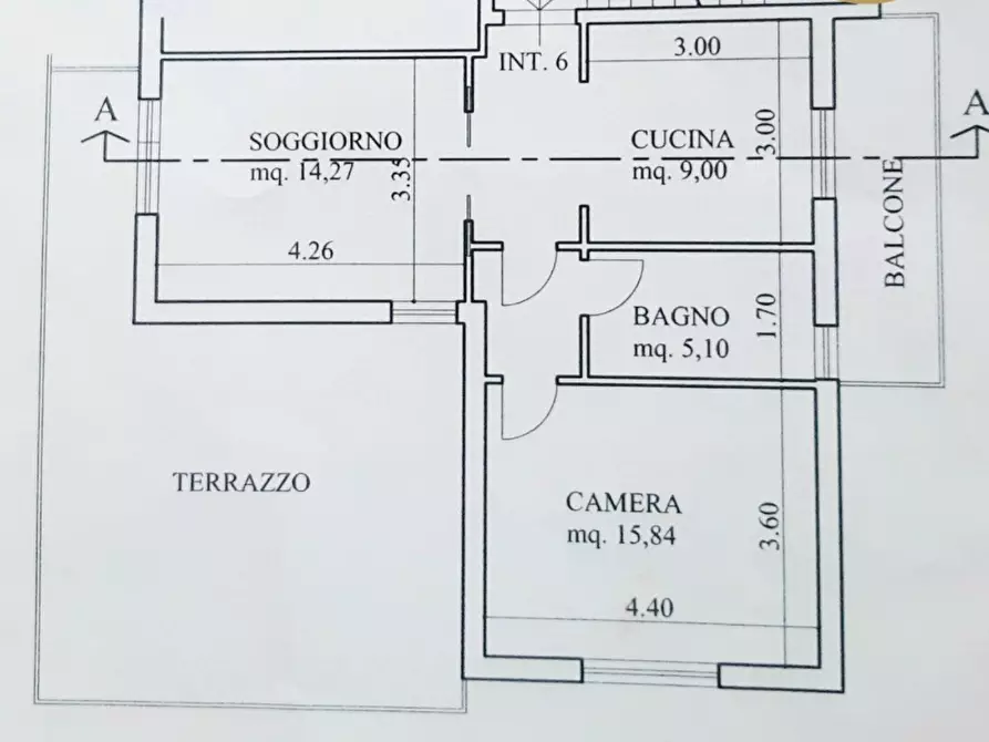 Immagine 21 di Attico in vendita  in Monte delle Capre a Roma
