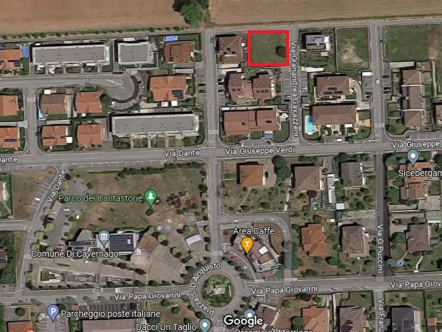 Immagine 4 di Terreno residenziale in vendita  in Via Gianandrea Gavazzeni a Cavernago