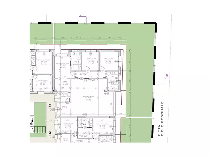 Immagine 15 di Appartamento in vendita  in Don Bepo Vavassori a Valbrembo
