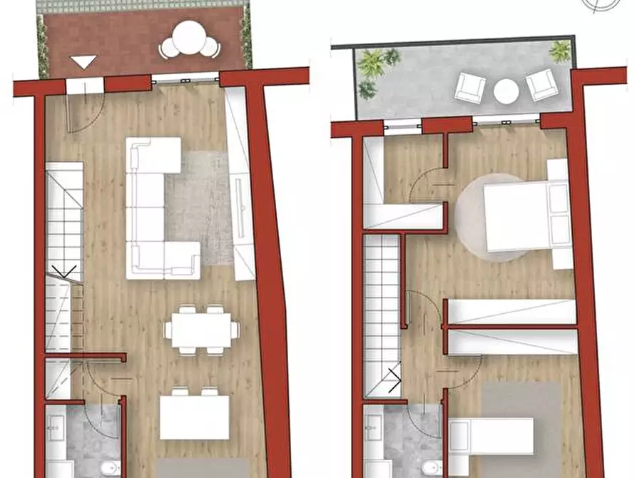 Immagine 7 di Casa indipendente in vendita  in VIA LICINI CACCIAGUERRA a Lallio