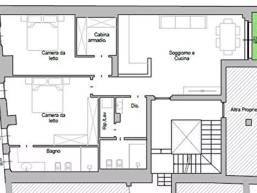 Immagine 15 di Appartamento in vendita  in via garibaldi a Salò