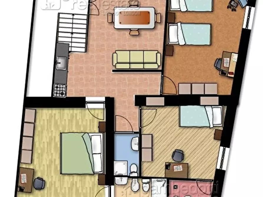 Immagine 13 di Camera in affitto  a Urbino