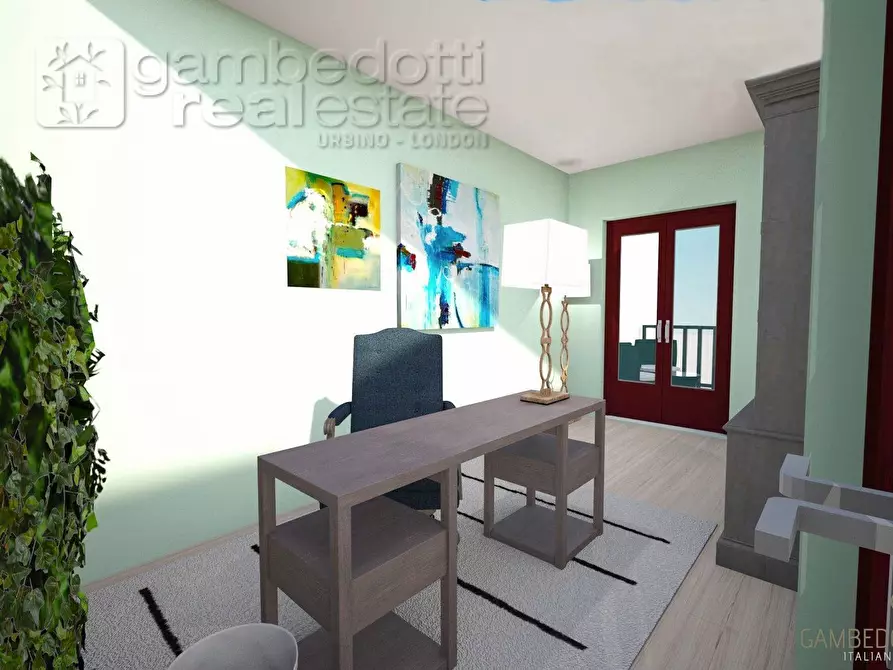 Immagine 9 di Appartamento in vendita  a Urbino